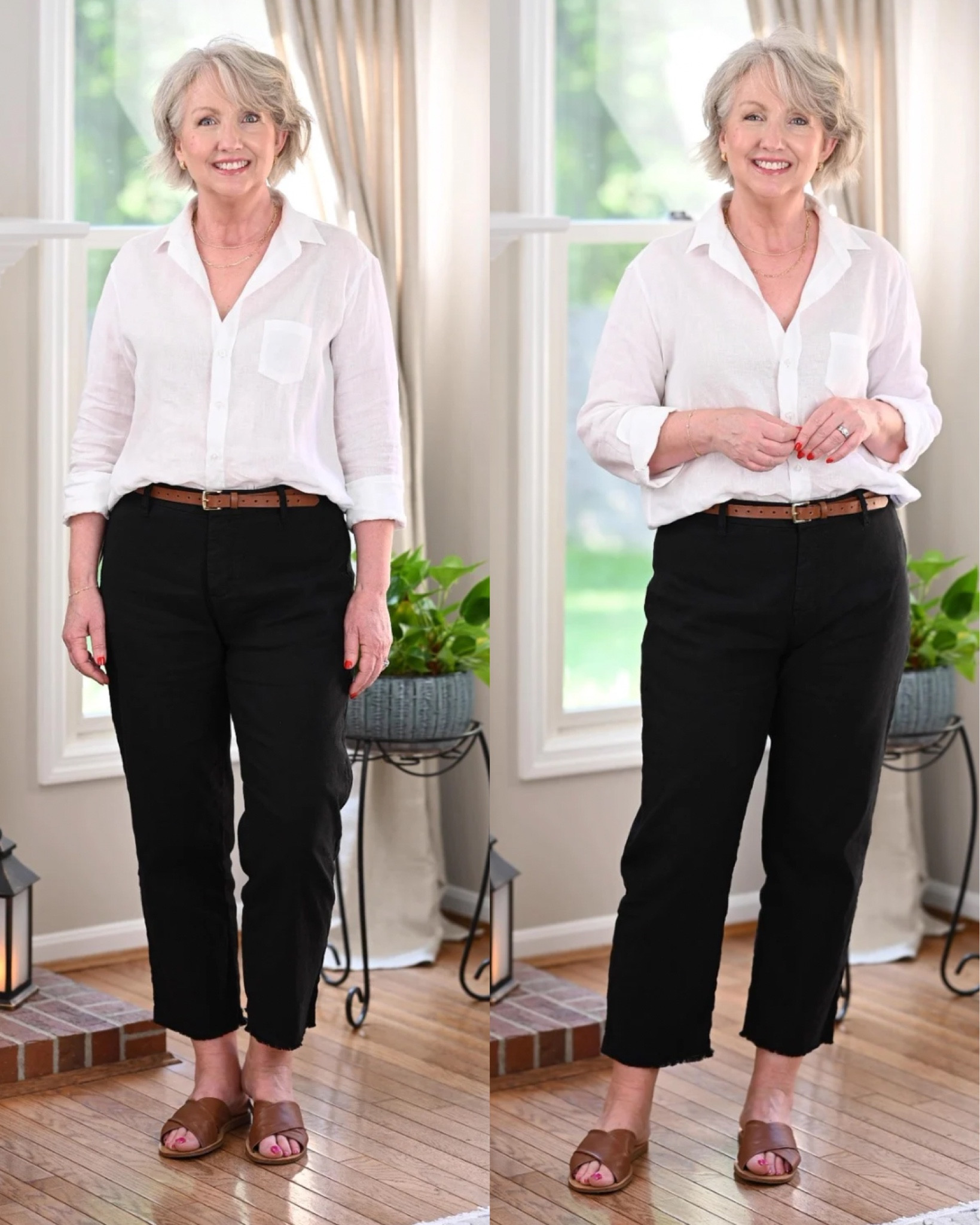 One of my featured outfits from this week’s YouTube video. Everything here runs TTS. 

#LTKOver40 #LTKMidsize #LTKStyleTip