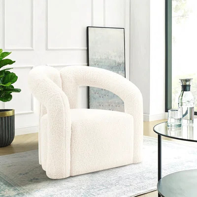 Casual Lounge Design Accent Chair Great For Outdoor Patios | Wayfair North America