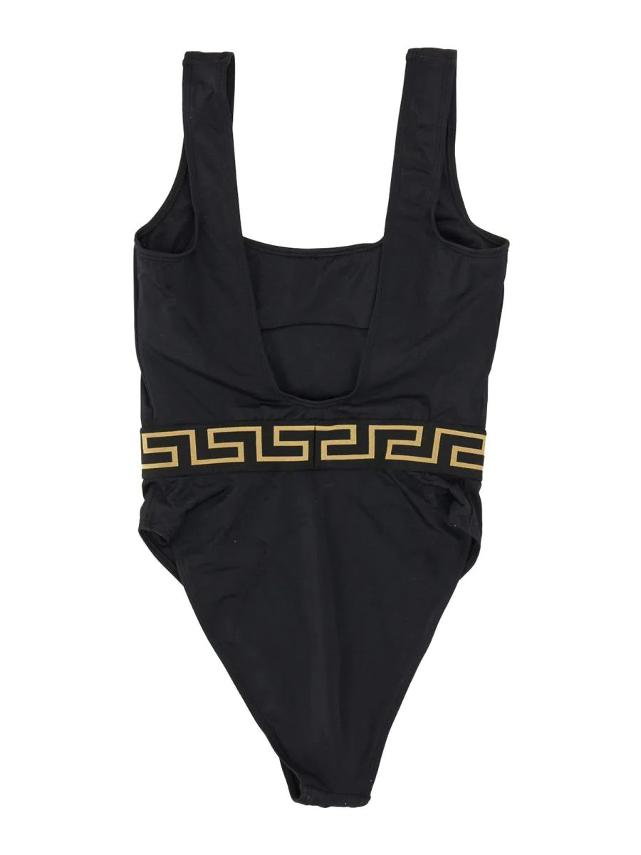 VERSACE ONE PIECE SWIMSUIT WITH GREEK | Baltini