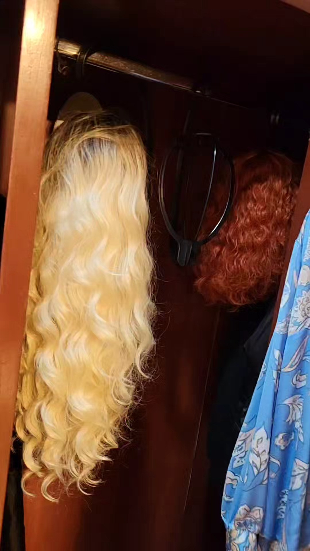 WIG HANGERS!! Perfect for home or vacation (like I used em here) You actually NEED these! #LTKHair #haircare #wigs #hairaccessories  

 #LTKselfcare #LTKBeauty #LTKTravel