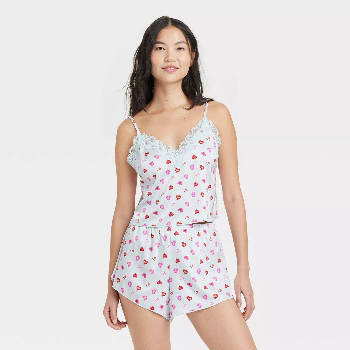 Women's Satin Tank and Shorts Pajama Set - Colsie™ | Target