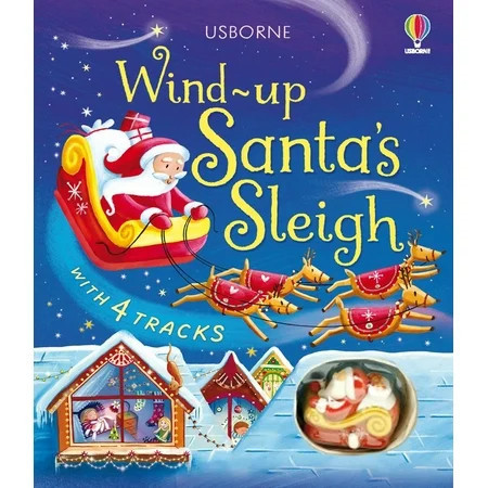 Wind-Up Wind-Up Santa's Sleigh, (Board Book) | Walmart (US)