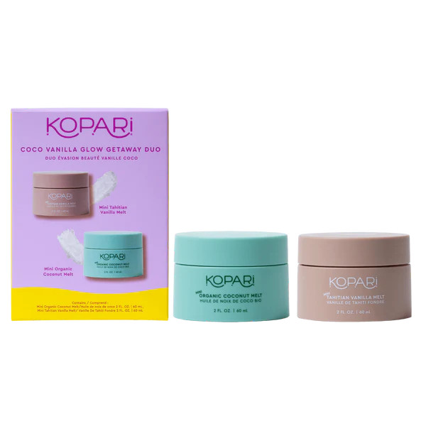 Coco Vanilla Glow Getaway Duo | Kopari