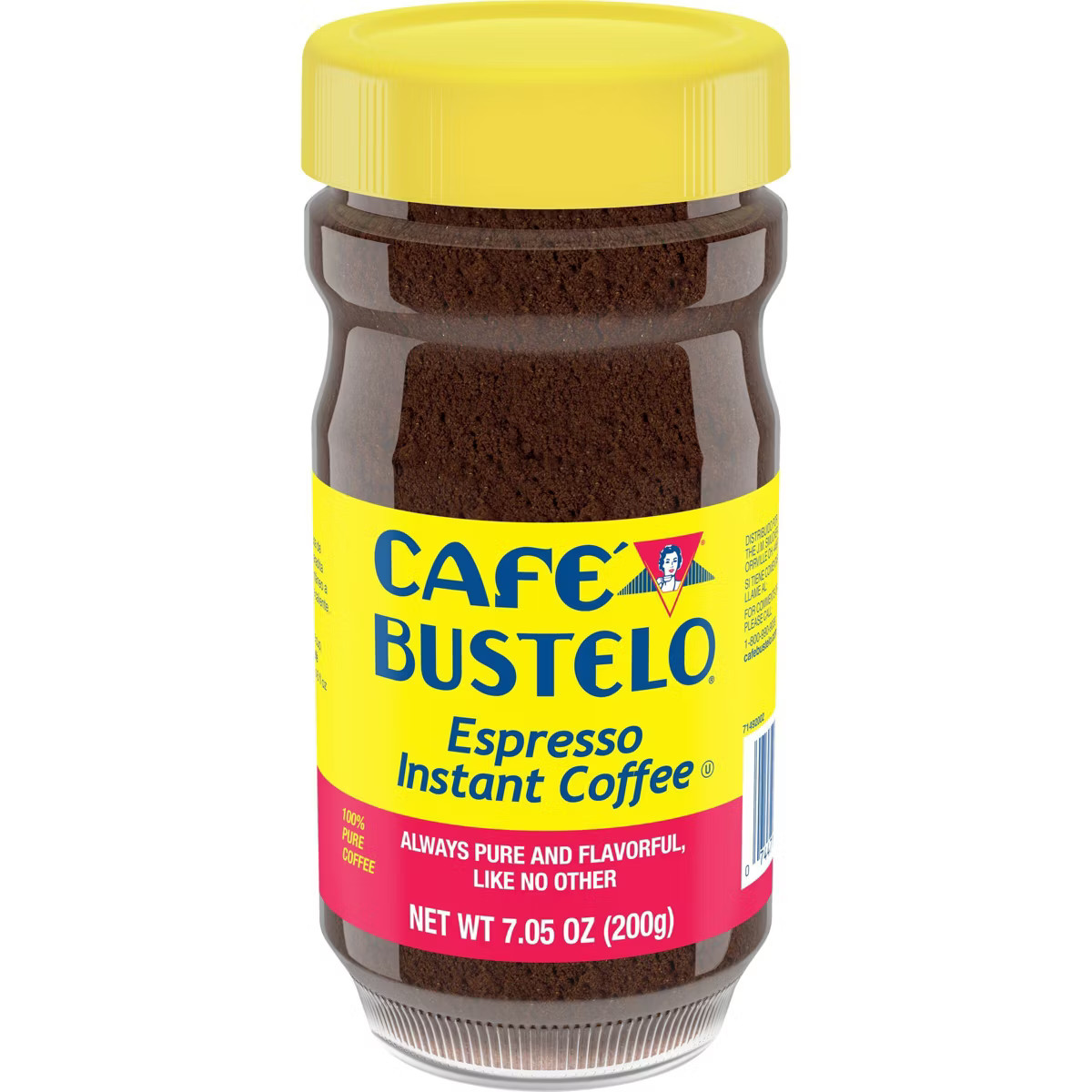 Café Bustelo Espresso Medium Dark Roast Instant Coffee - 7.05oz | Target