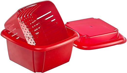 Hutzler Berry Keeper Box, 1 Quart, Red | Amazon (US)