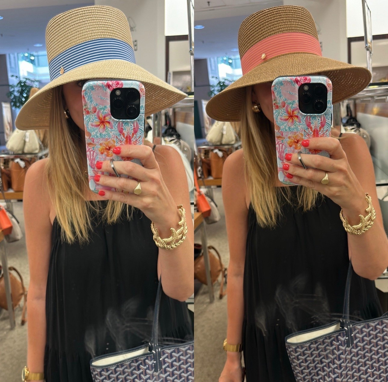 The cutest straw hats now only $13!! 