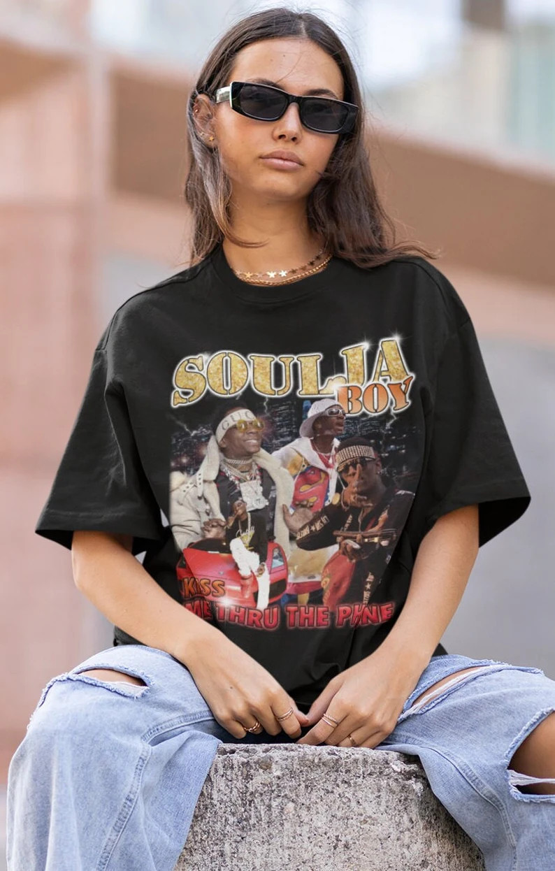 SOULJA BOY HIPHOP TShirt | Soulja Boy Sweatshirt Vintage | Soulja Boy Hip hop RnB Rapper Soul | S... | Etsy (US)