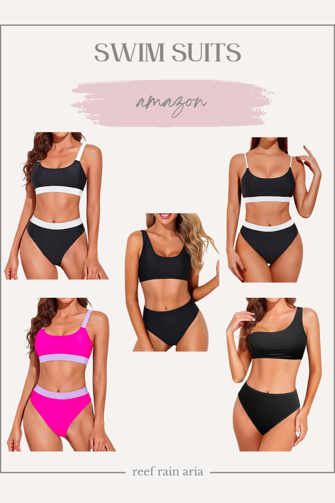 Love these swimsuits from Amazon!! For Amazon products, click the 3 dots in the top right corner and select “Open in system browser” to shop via Amazon app. Thank you for shopping with me!! Have an amazing rest of day and send me a message if you ever need help shopping for something! @reefrainaria on IG and @reefrainaria.shop on TikTok

#LTKunder50 #LTKtravel #LTKswim