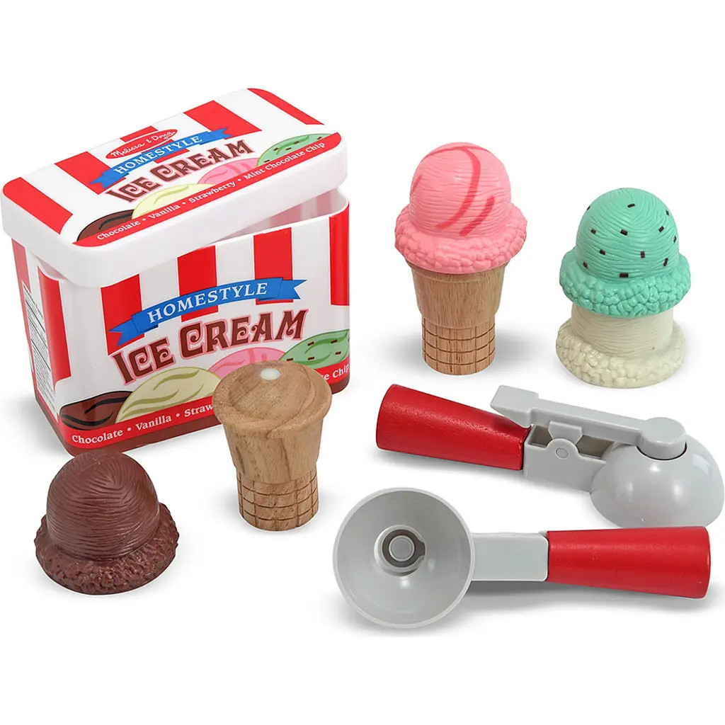 Melissa & Doug 'Scoop & Stack' Ice Cream Cone Set in Multi at Nordstrom | Nordstrom