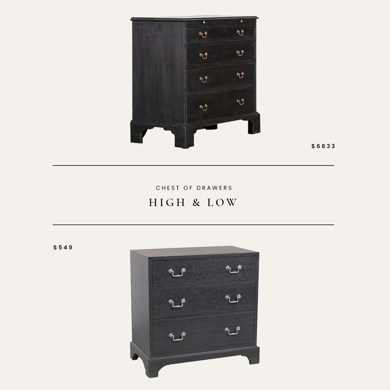 High / Low : Chest of Drawers

#LTKHome