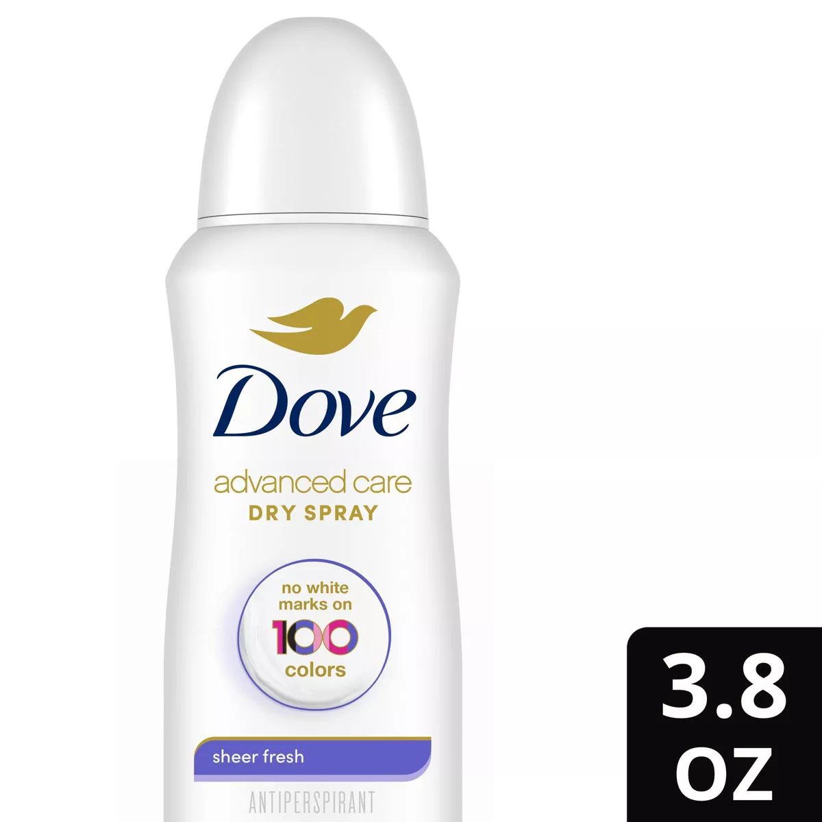 Dove Beauty Advanced Care Sheer Fresh 48-Hour Women's Antiperspirant & Deodorant Dry Spray - 3.8o... | Target