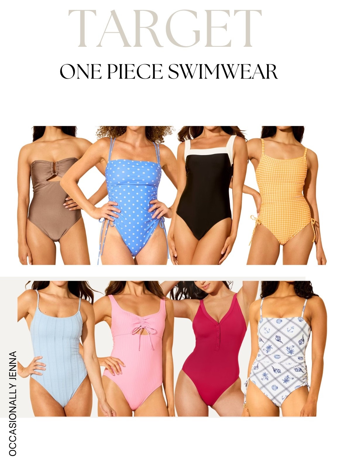 One piece swimwear I’m loving at Target! 

#LTKgrwm #LTKootd