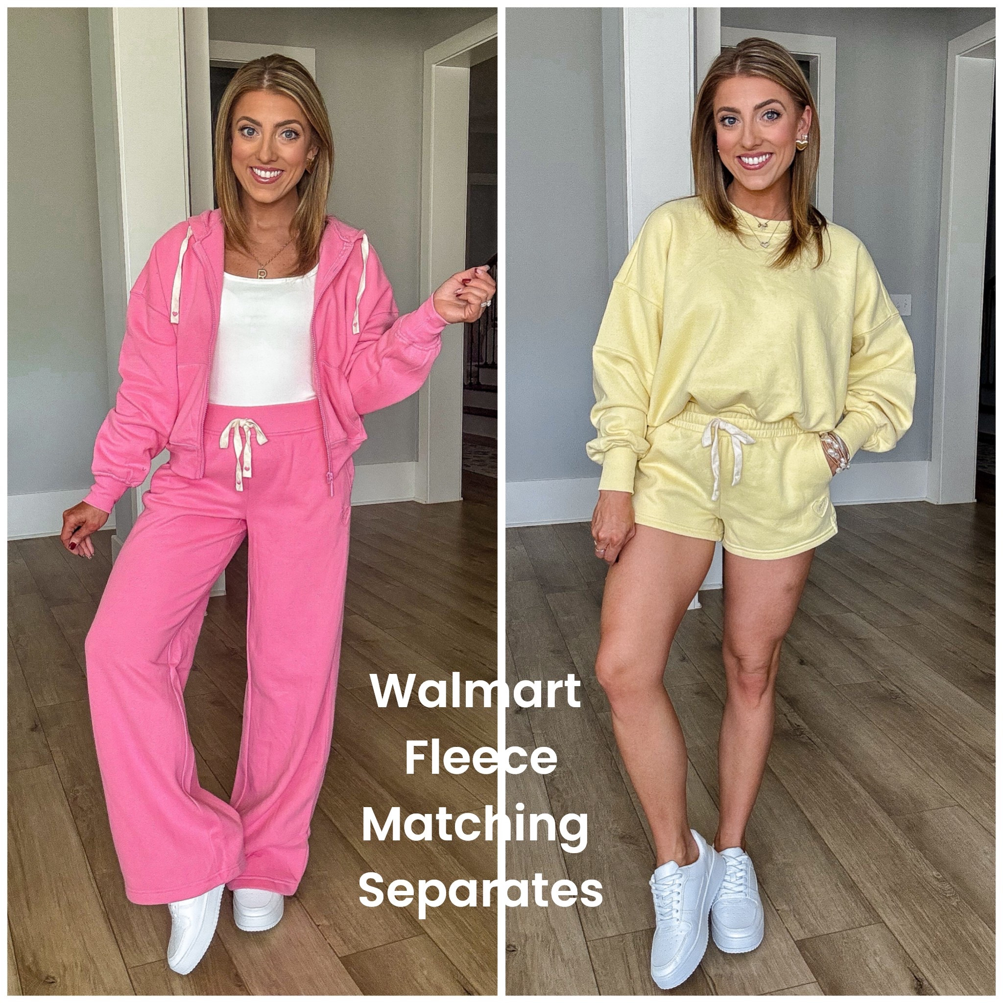 New Walmart Matching Separates You NEED 💕✨ All Under $20

These new Walmart matching fleece sets are such a good find. You can mix and match shorts or pants with either the pullover sweatshirt or zip-up hoodie, making this one of those versatile sets you’ll wear nonstop. They’re fleece lined, super soft, and have the cutest heart details that add a fun, feminine touch while still being comfy and casual.

Perfect for lounging, travel days, school drop-off, errands, or cozy weekends at home. Wear them as a full matching set or style each piece separately with your favorite basics. Affordable, cozy, and so cute — especially at under $20 per piece.

✨ Shorts + pants options
✨ Pullover + zip-up styles
✨ Fleece lined + heart details
✨ All under $20

#WalmartFashion #WalmartFinds #WalmartStyle #MatchingSet #ComfyStyle #LoungewearStyle #AffordableFashion #Under20Finds #EverydayOutfits #MomStyle #LTKFinds