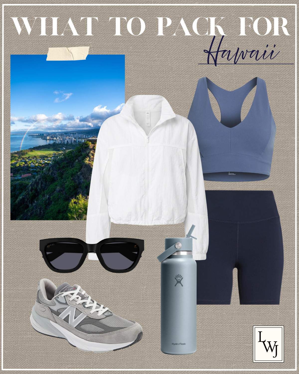 hawaii outfit inspo 

summer vacation / island vacation / hiking outfit / oahu outfit / vuori jacket / zella bra / zella biking shorts / new balance / gucci sunglasses / hydroflask bottle

#LTKootd #LTKSeasonal #LTKTravel