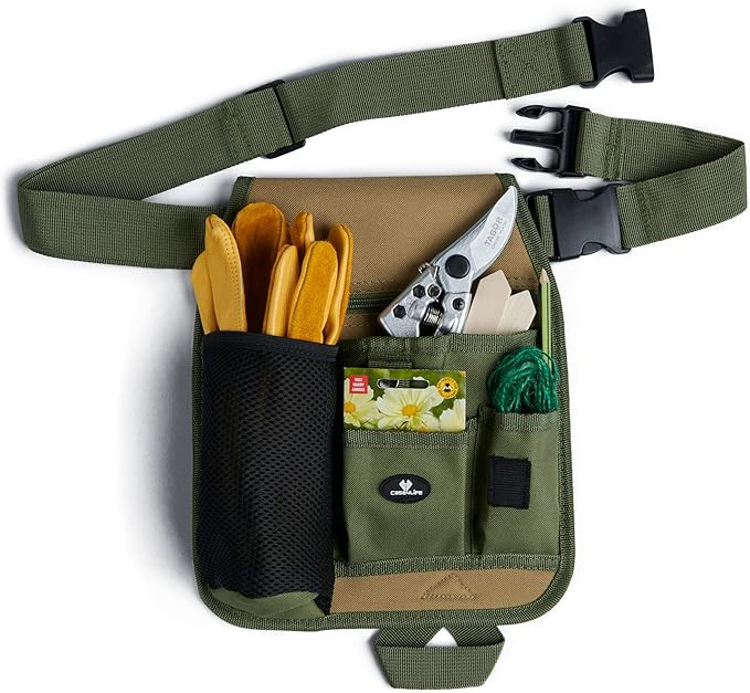 Handy Organizer Garden Tool Pouch - Unisex Utility Belt Apron for Gardening Gifts, Plumbing, Flor... | Amazon (US)