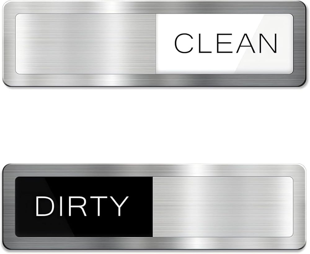 AEIMIAIDE Dishwasher Magnet Clean Dirty Sign, Non-Scratch Strong Slide Clean Dirty Dishwasher Mag... | Amazon (CA)