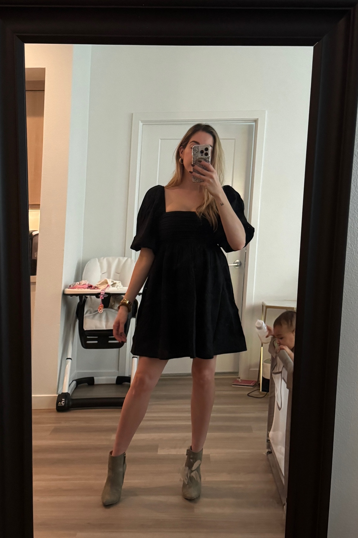 Puff sleeve mini dress in black. Originally $80 but now on sale for under $30 at Abercrombie! 🖤

#LTKSaleAlert #LTKFindsUnder50 #LTKStyleTip