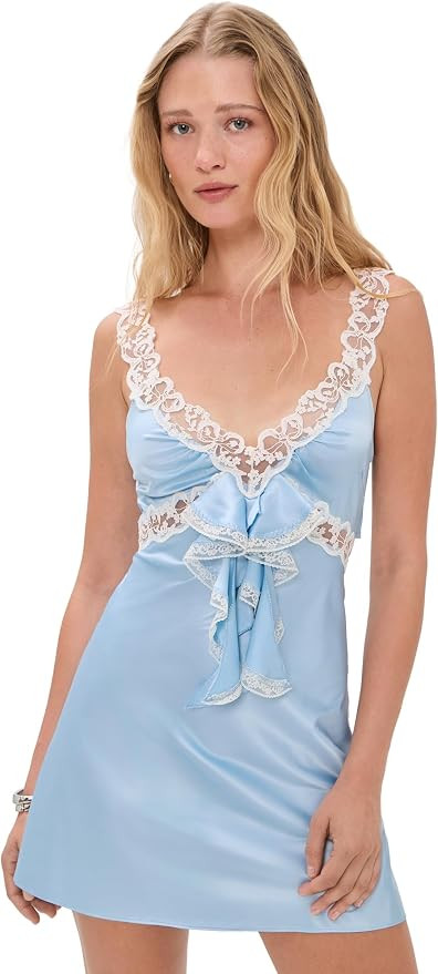 For Love & Lemons Women's Mermaid Slip Dress | Amazon (US)