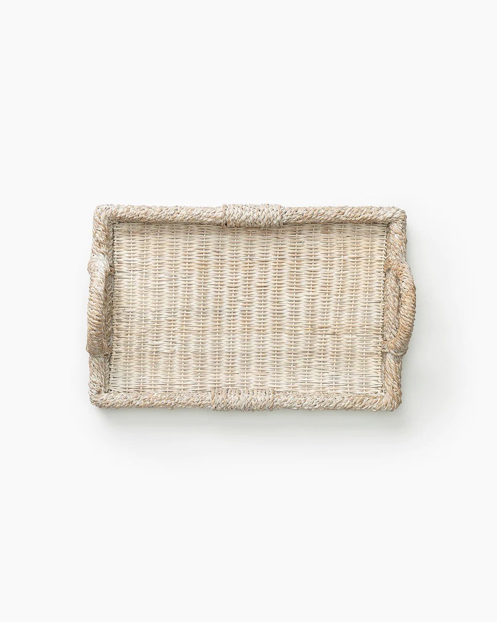 Whitewashed Handled Tray | McGee & Co.