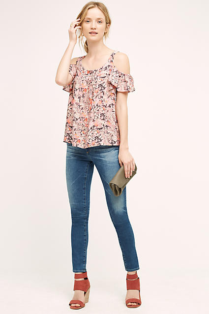 AG Middi Mid-Rise Ankle Jeans | Anthropologie (US)