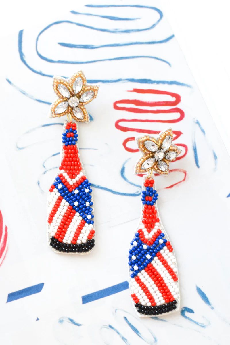 Taste Of Freedom Earrings - White | The Impeccable Pig