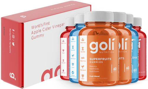 6 BOTTLES | Goli Nutrition