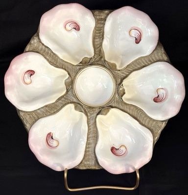 ANTIQUE FRENCH LIMOGES 9.5" OYSTER PLATE N.143.....MINT! | eBay | eBay US