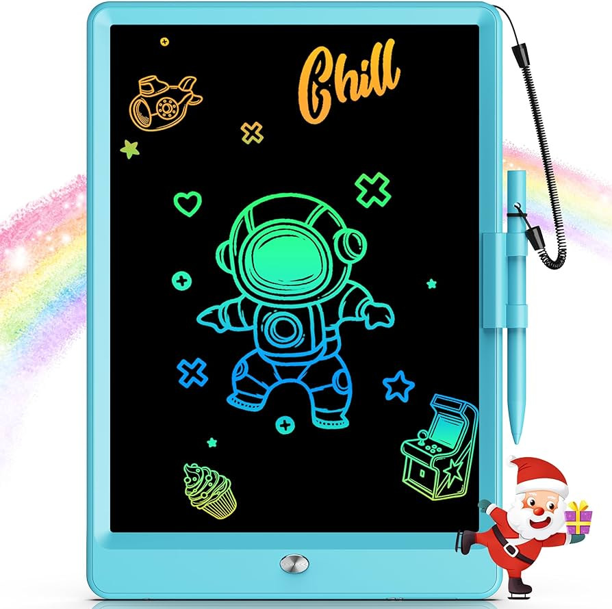 Bravokids Toys for 3-6 Years Old Girls Boys, LCD Writing Tablet 10 Inch Doodle Board, Electronic ... | Amazon (US)