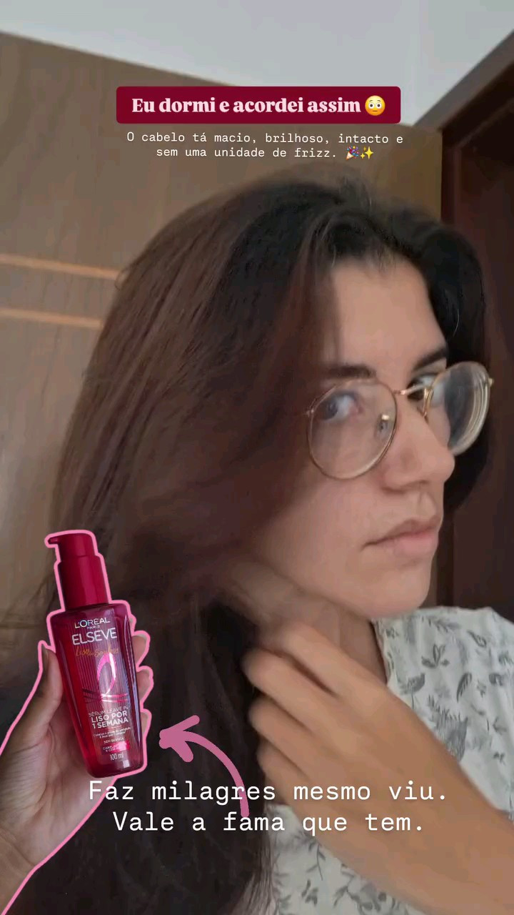Fui dormir com o cabelo lindo depois de usar esse serum e acordei chocada que ele manteve o cabelo alinhado e sem um pingo de frizz. 😳🎉💖

#LTKbrasil #LTKautumn #LTKbeleza