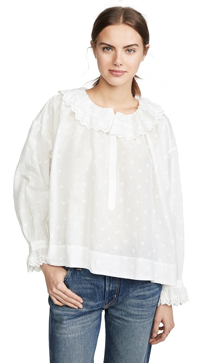 Eyelet Top | Shopbop