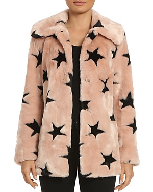 Avec Les Filles Star Faux Fur Coat | Bloomingdale's (US)