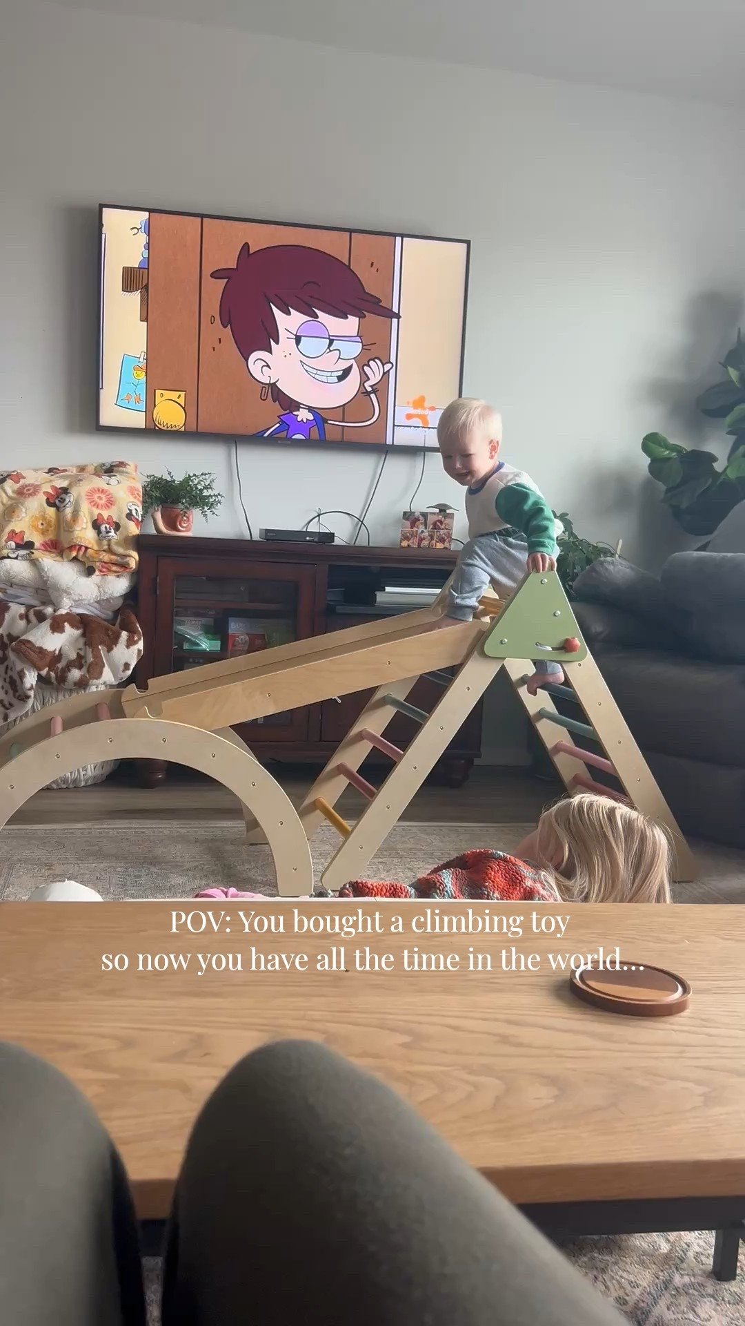 I clap.
I gasp.
I say “wow buddy” 76 times.

This is my full time job.

#MomLifeUnfiltered #BoyMomEnergy #RelatableContent #ToddlerMom #MomComedy


#LTKmomlife #LTKKids #LTKdayinmylife