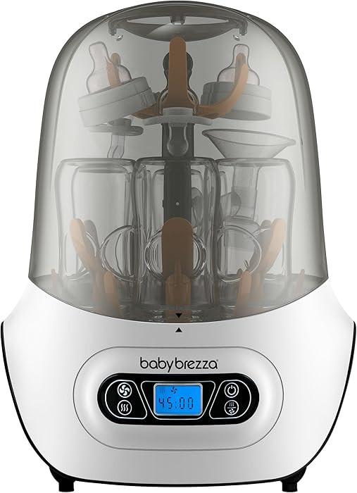 Baby Brezza Baby Bottle Sterilizer and Dryer Machine – Electric Steam Sterilization - Universal... | Amazon (US)