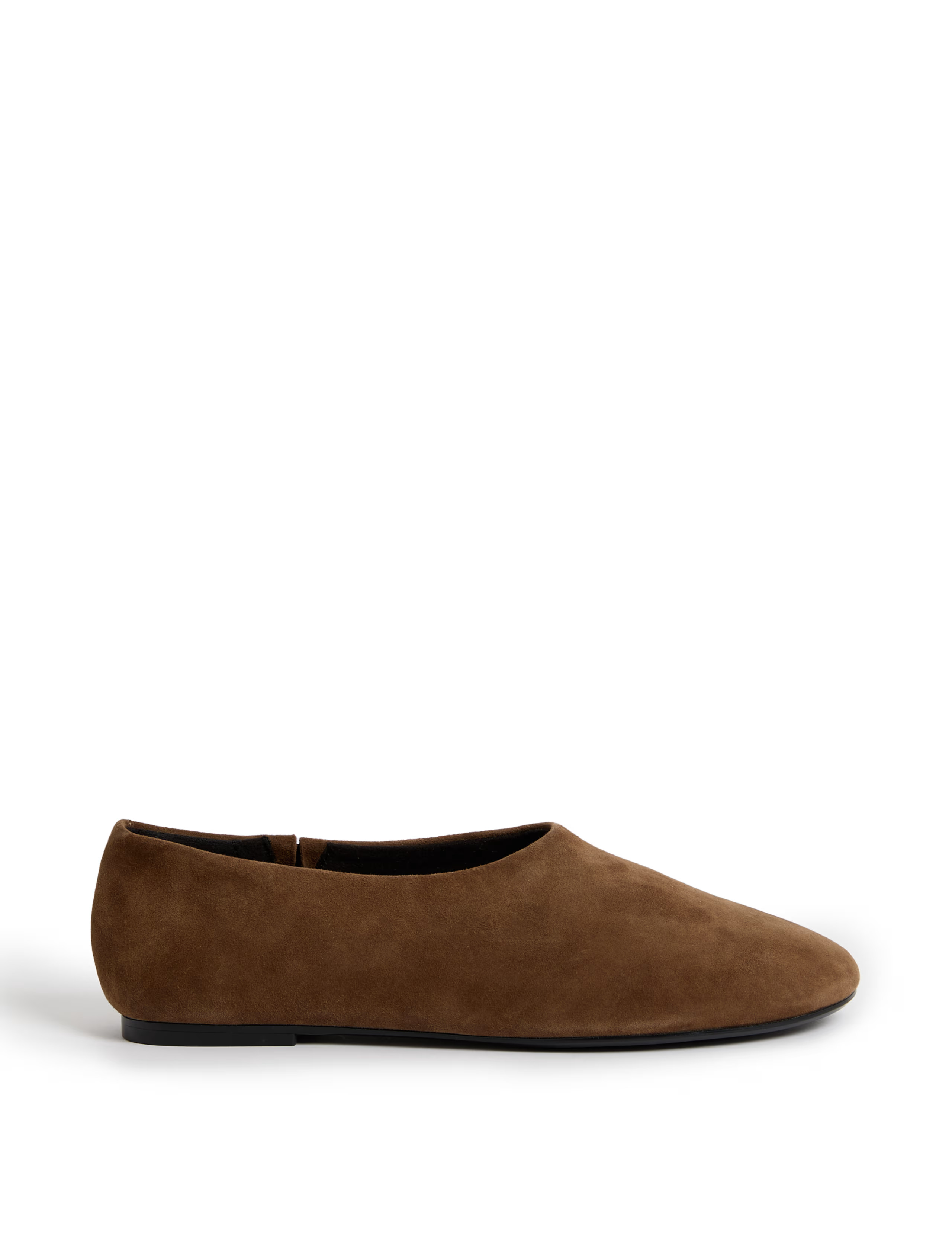 Suede Flat Ballet Pumps | M&S Collection at M&S | Marks & Spencer (UK)