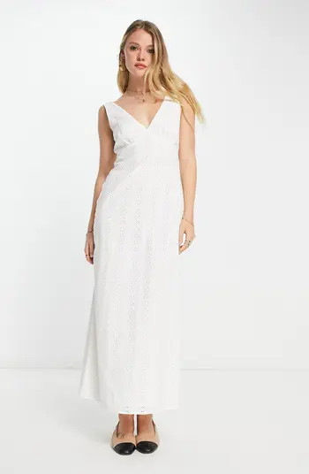 Broderie Maxi Dress | Nordstrom