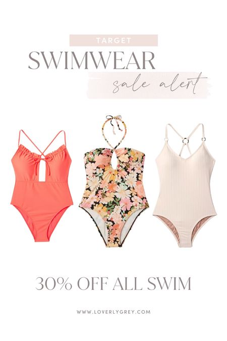 30% off Target swimsuits! I wear a small in each of these! Perfect for summer 👏

Loverly Grey, one piece swim

#LTKFind #LTKswim #LTKsalealert