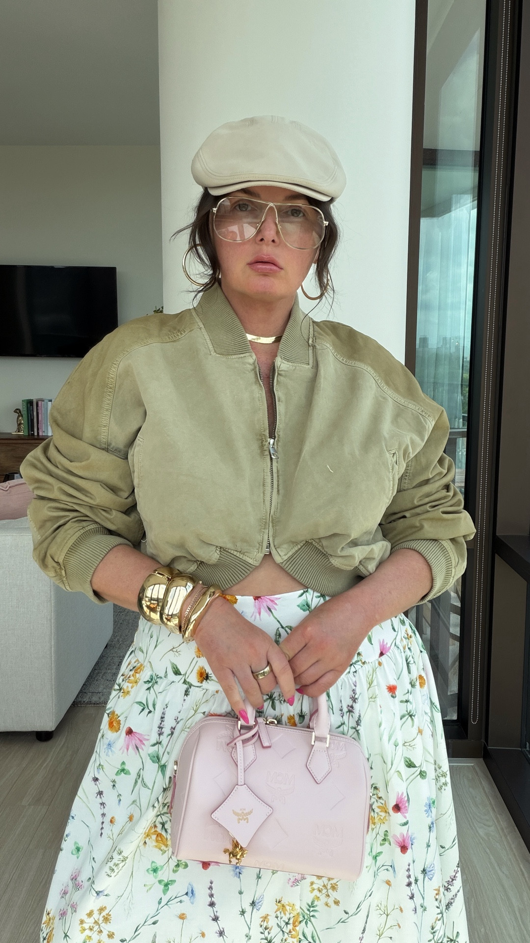 Wearing true size, medium in both this floral maxi skirt & crop jacket



#LTKgrwm #LTKootd