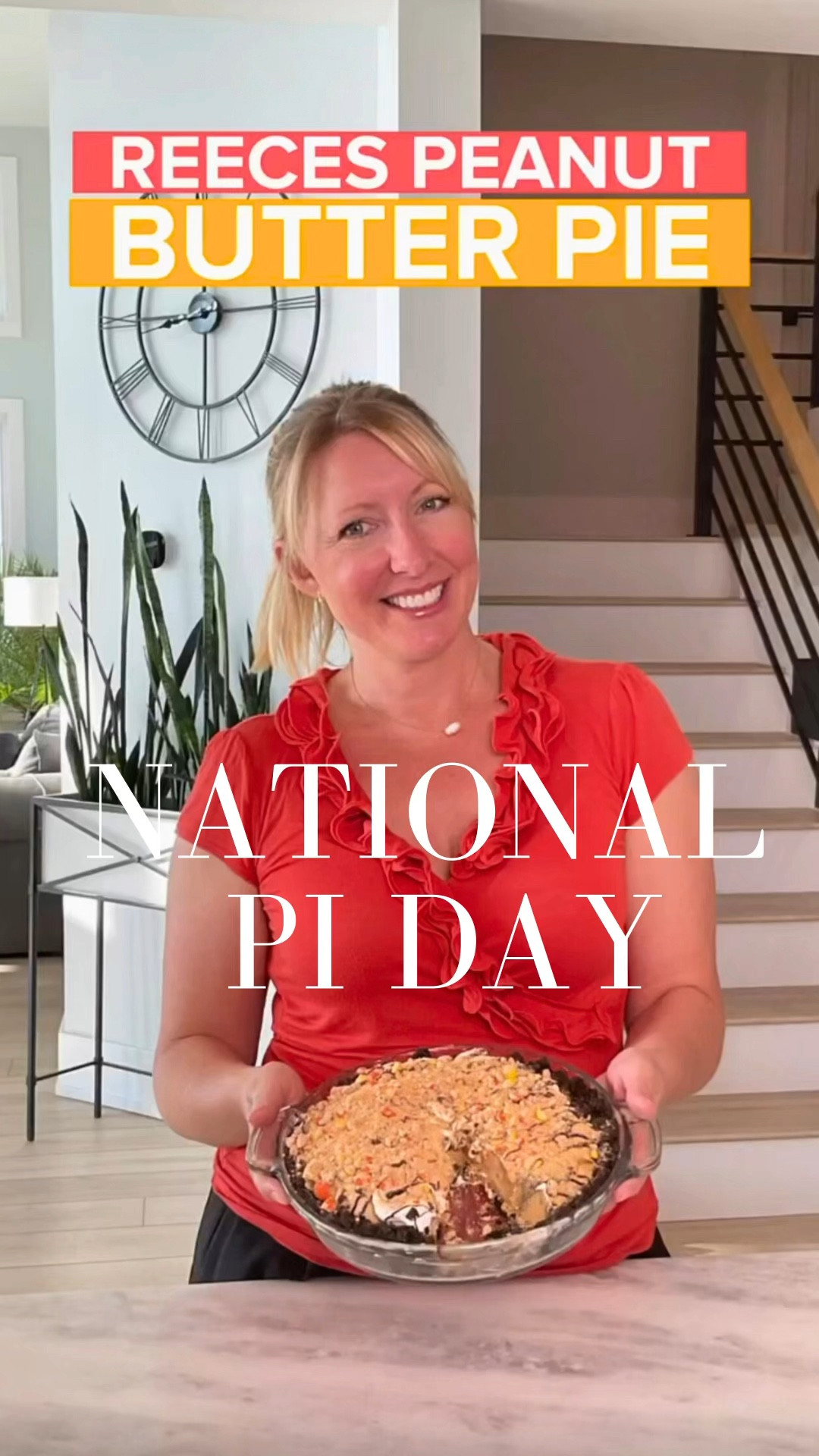 Happy National Pi Day. I could not think of a better way to celebrate then to make this Reeces Pie! 
 
DIY Reese’s Peanut Butter Pie Tutorial. I have never met anyone who doesn’t love this pie. It’s unbelievably amazing. Let me know what you think in the comments section. Recipe at the end of the video. Screenshot and save this video so you can make this later. Like & Follow for more Tips, Tricks & DIYs 

#LTKhome #LTKVideo #LTKparties