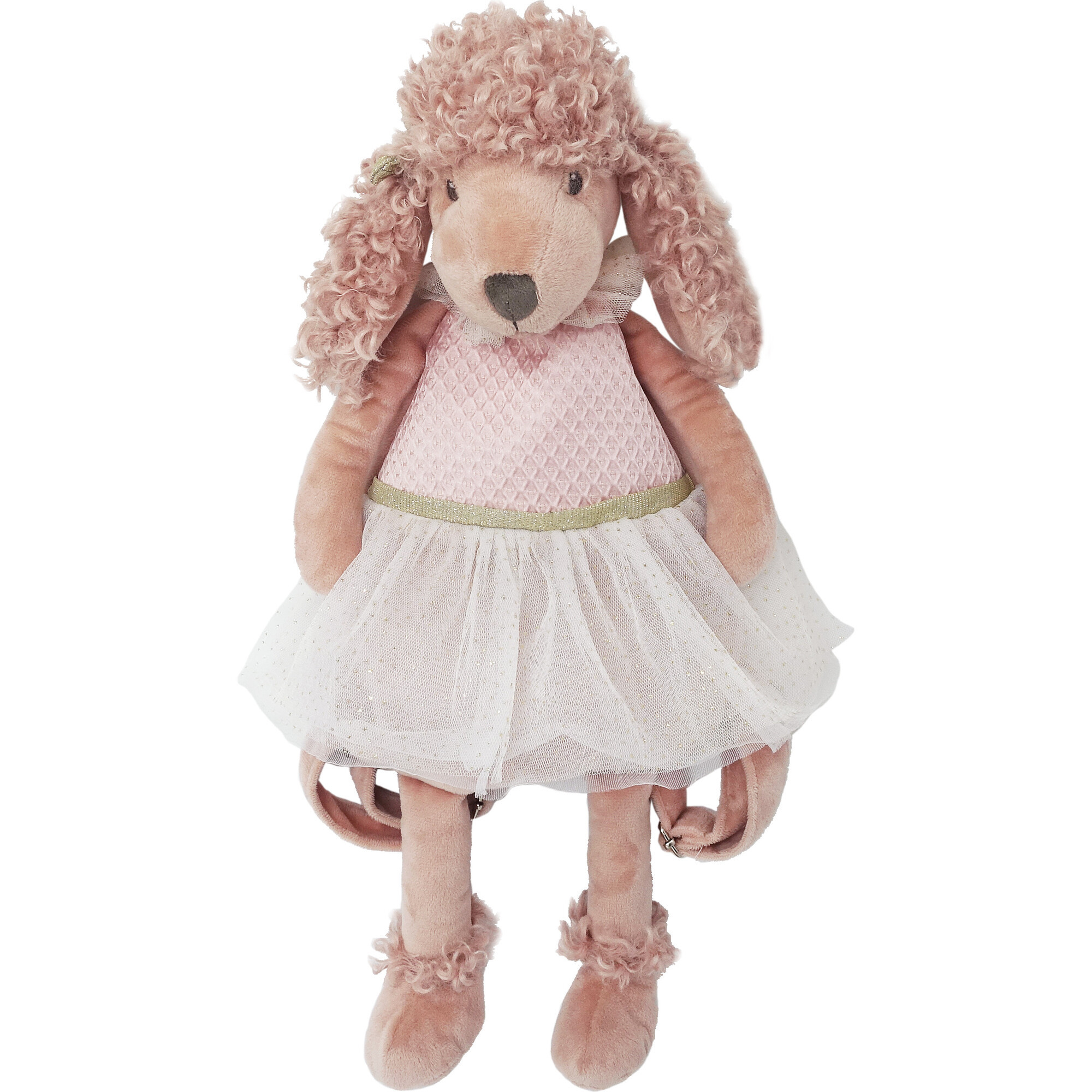 Paris Poodle Backpack, Pink | Maisonette