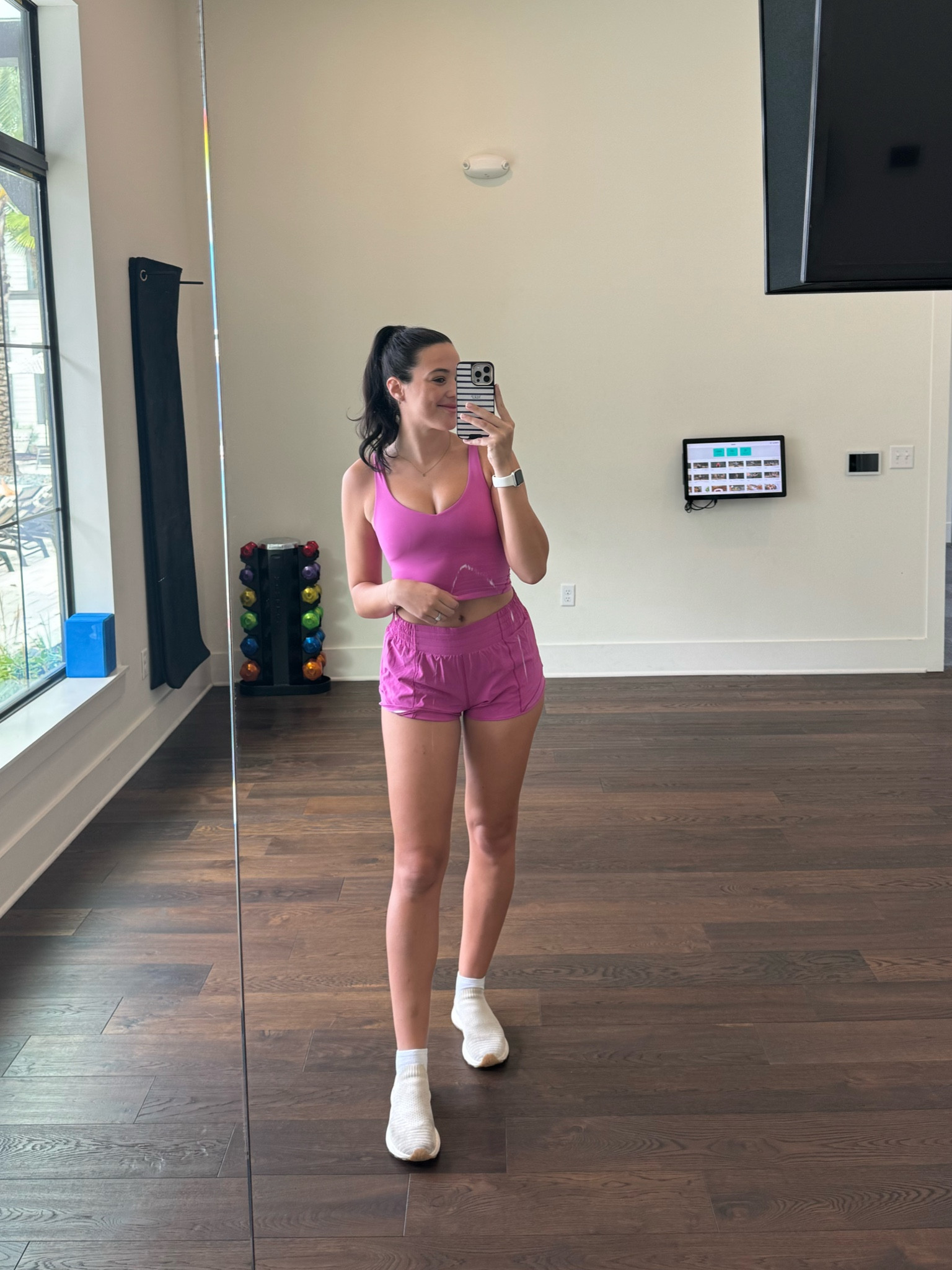 Pink #lululemon workout set 

#LTKFitness