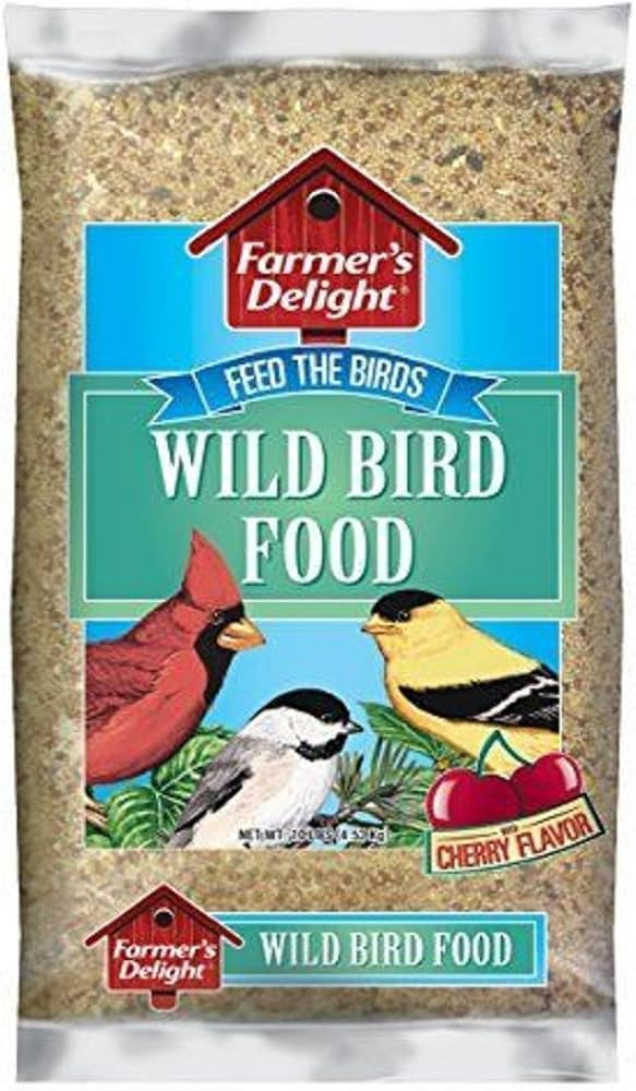 Wagner's 53002 Farmer's Delight Wild Bird Food with Cherry Flavor, 10-Pound Bag | Amazon (US)