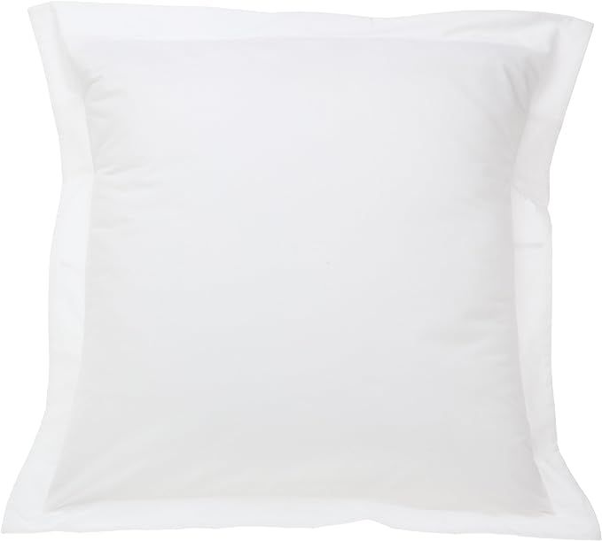 Tailored Euro Sham in White | Amazon (US)