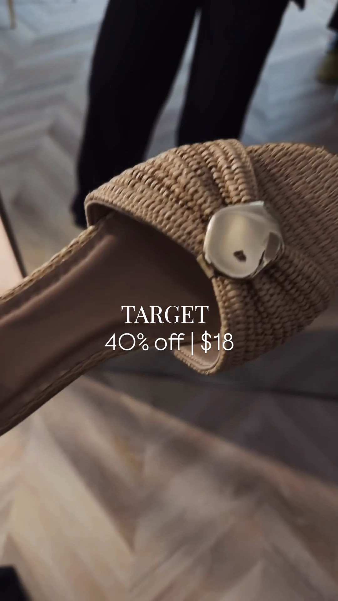 A great sandal for summer from Target! The gold detail mixed with raffia! Also have memory foam! 🤏🏼✨

Target circle week. Target sale. Sandal. Shoes.

#LTKSaleAlert #LTKSeasonal