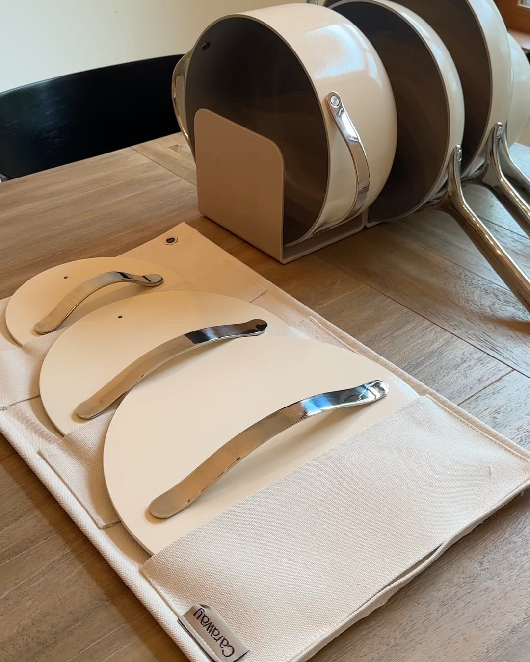 I love to cook so my cookware is important to me. I used 100% ceramic pans for years and loved them, but we needed something more durable as we use our cookware multiple times a day which made it more prone to damage.

I love these new pans from Caraway. We have been using them for a while now and they are so easy to cook with and the durability I was looking for is there.  The design is also beautiful and they come in multiple colors!

#LTKVideo #LTKFamily #LTKHome