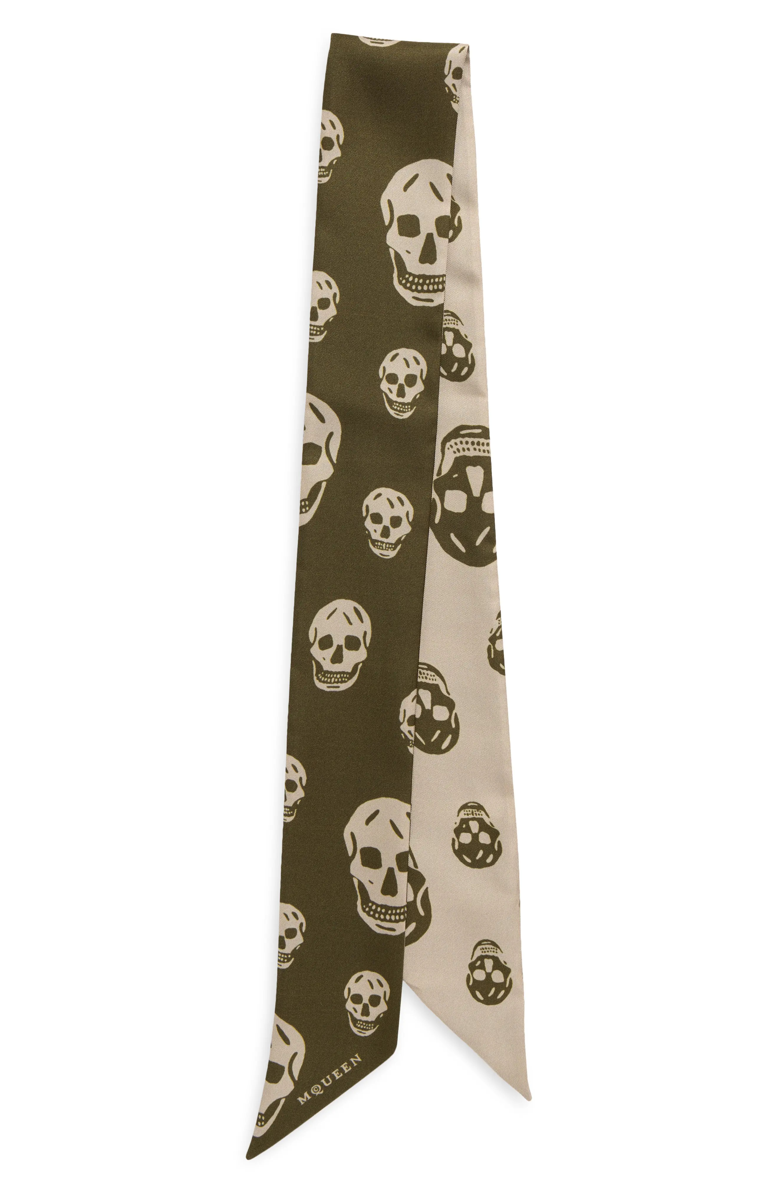 Skinny Silk Twill Scarf (Women) | Nordstrom | Nordstrom