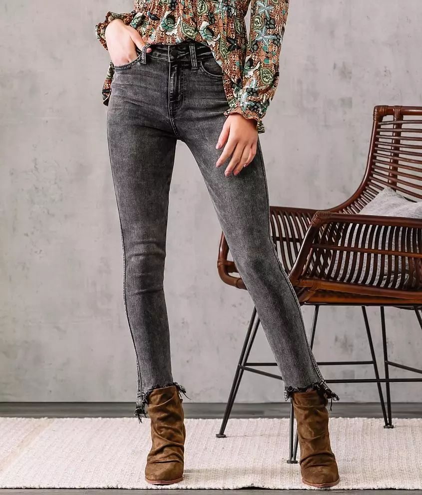 High Rise Ankle Skinny Jean | Buckle