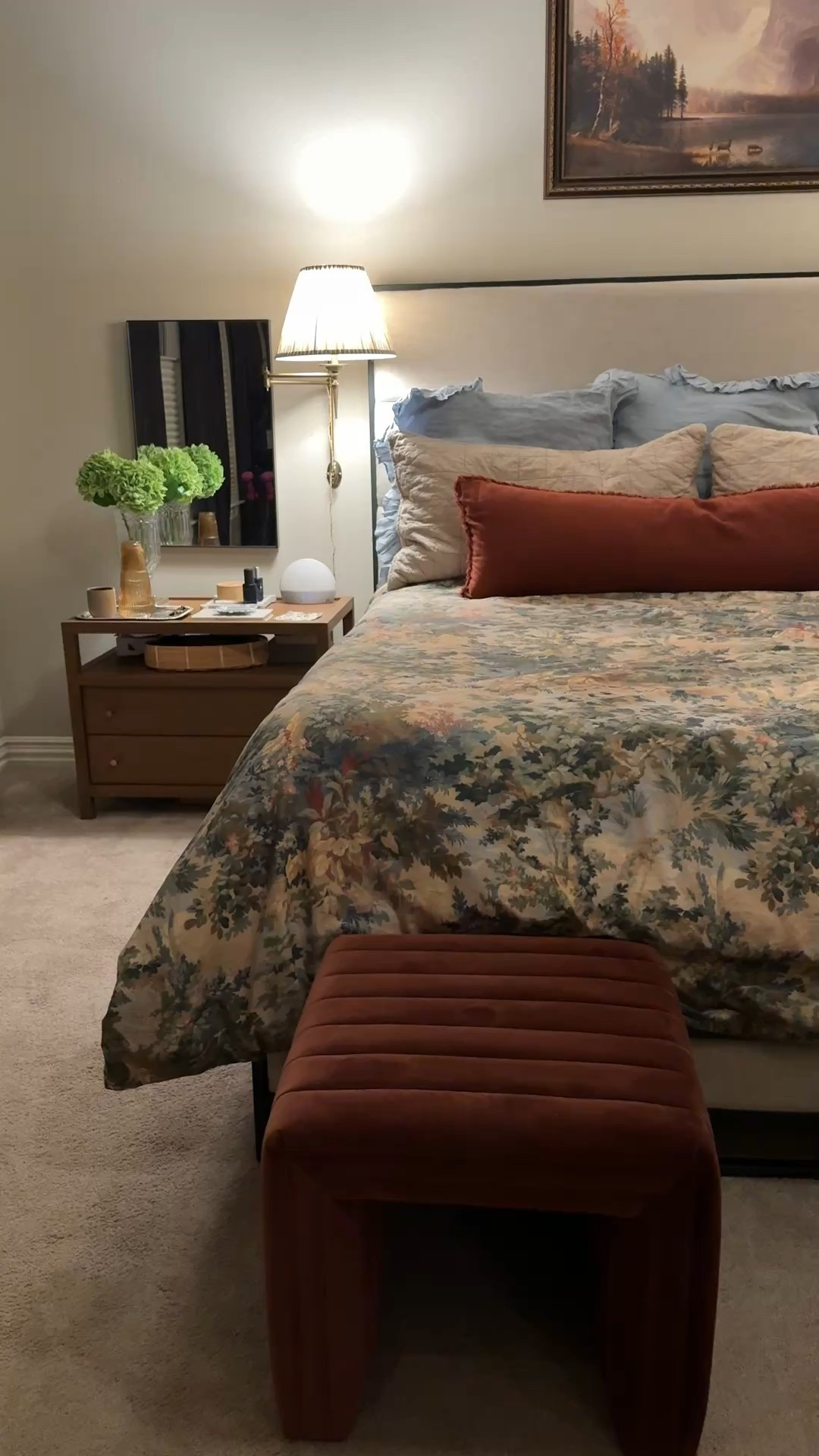 We’ve had this bedding for a while & I love the richness and depth it brings to our bedroom. 

#LTKHome