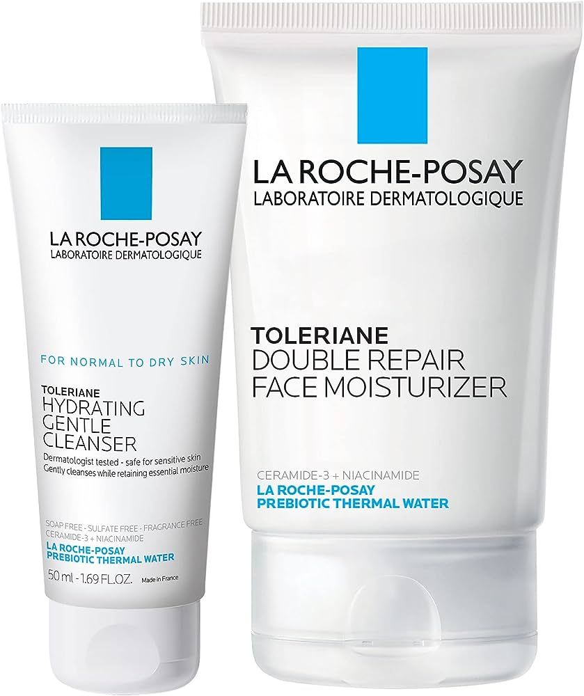 La Roche-Posay Toleriane Double Repair Face Moisturizer | Daily Moisturizer Face Cream with Ceram... | Amazon (US)