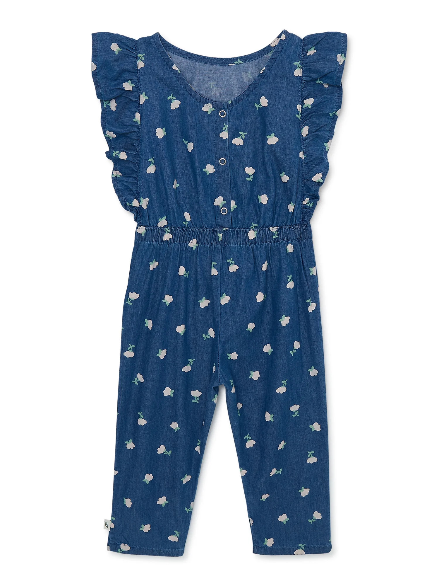 easy-peasy Baby and Toddler Girl Jumpsuit, Sizes 12 Months-5T | Walmart (US)
