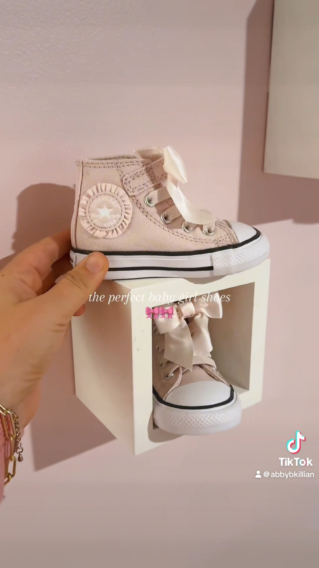 These pink converse with the bows for little girls 🎀🥲🥹 I’m obsessed 

#LTKShoeCrush #LTKBaby #LTKKids